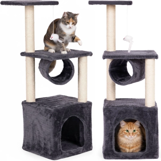 PETSİ Cat Scratching Tree 94 cm Grey