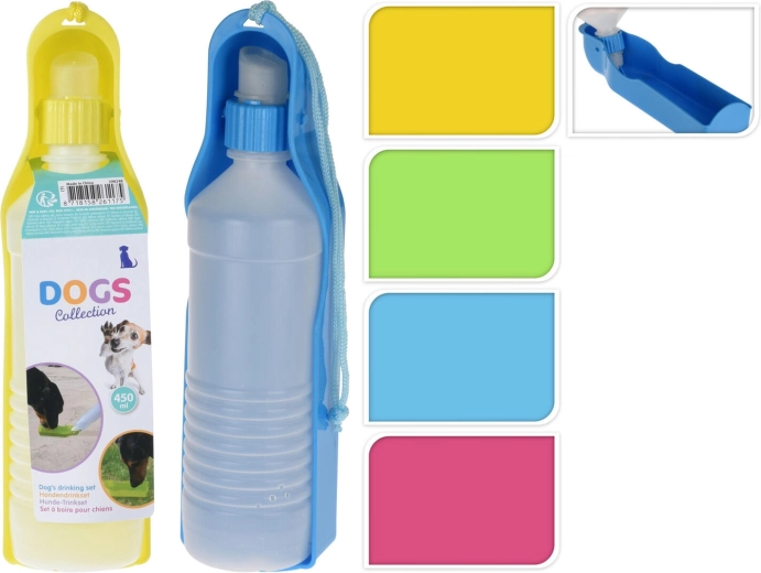 Portable Water Bottle for Dogs 450 ml