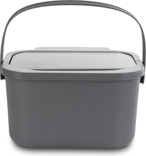 Pilkas bioatliekų krepšys 4,5 l
