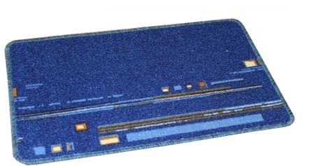 Milano Rug 50 × 80 cm with Anti-Slip