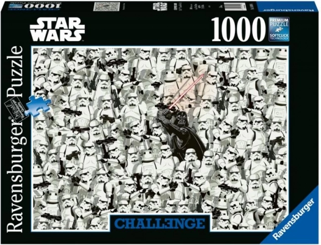 Ravensburger Challenge dėlionė Star Wars 1000 dalių