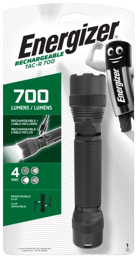 Energizer taktinė įkraunama žibintuvėlis