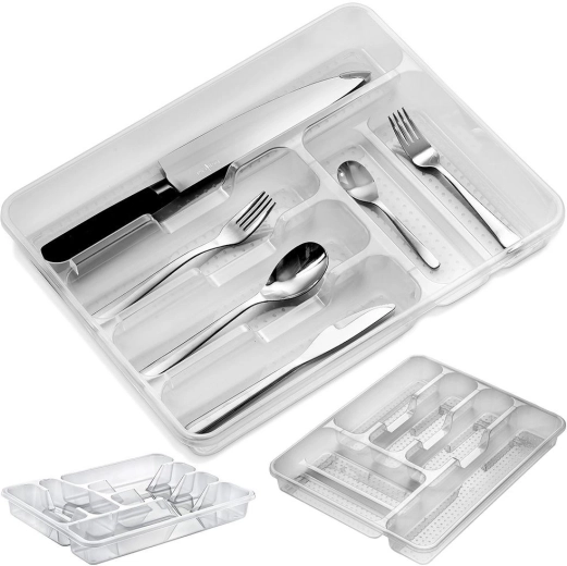 Aiškus išdėstymas visiems stalo įrankiams