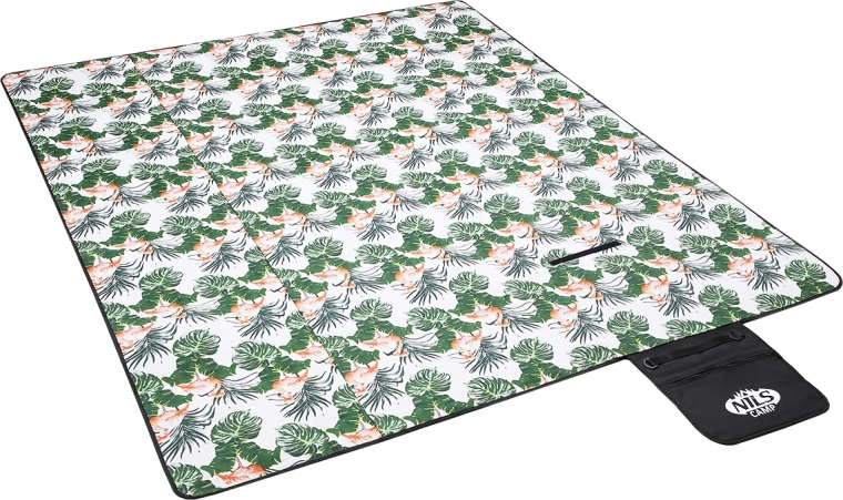 Pikniko antklodė NILS CAMP su aliuminio folija 200 × 220 cm
