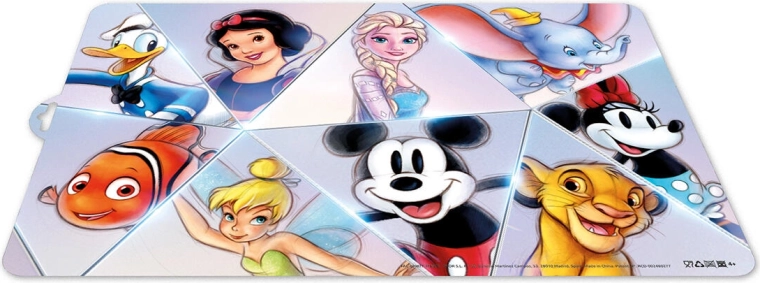 Plastikinis stalo padėkliukas „Disney 100“ mėlynas 43 × 28 cm