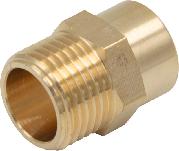 Redukcija su išoriniu 1/2" × vidiniu 3/8" sriegiu oro technikai