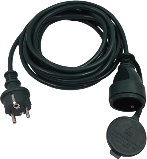Garden extension cable 10 m, green - 1 piece