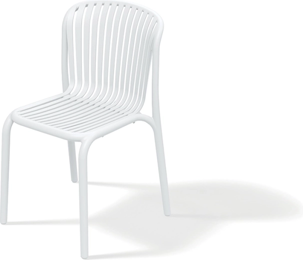 Brene Plastic Garden Chair, White