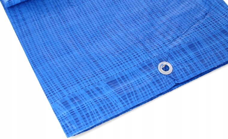 Reinforcement and metal grommets for easy fastening