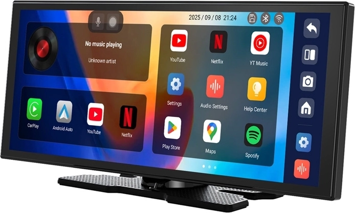 Ottocast Ottoscreen N95C nešiojamas automobilinis monitorius su galinio vaizdo kamera