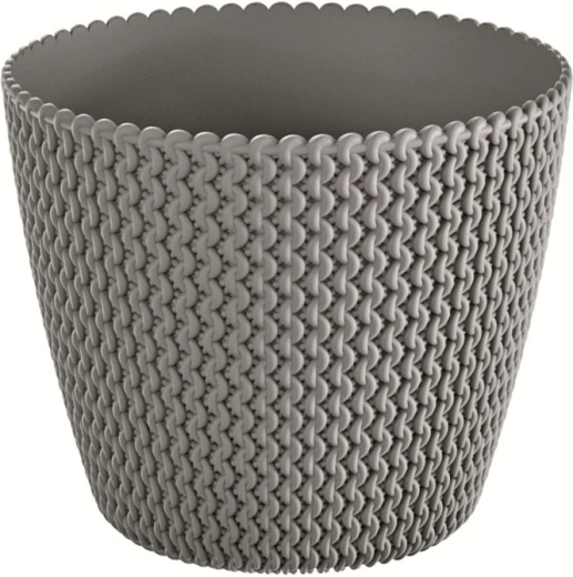 Splofy Flower Pot 13 cm – grey stone
