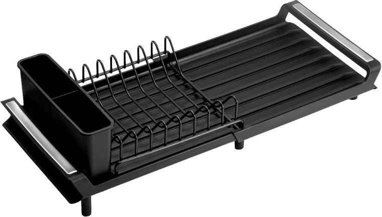 Extendable drainer with adjustable width