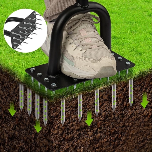 Foot-press operation for easy use