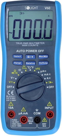 Solight professional digital True-RMS multimeter