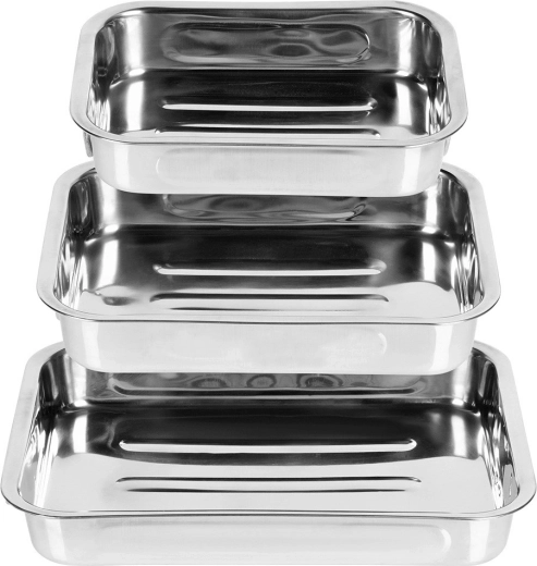 Trys praktiški dydžiai kiekvienam receptui