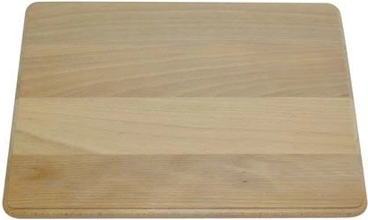 Beech wood kitchen cutting board 45 × 30 × 1.9 cm, oiled