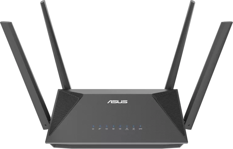Dual-band WiFi 6 router ASUS for home and office