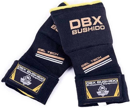 DBX BUSHIDO gelinės vidinės pirštinės – geltona