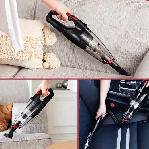 Crevice and upholstery attachments + LED illumination