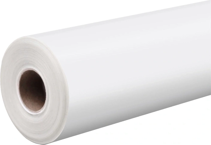 HTVRONT Self-Adhesive Matte Vinyl Film White 30.5 × 180 cm