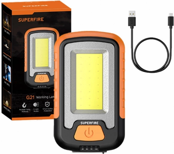 Dirbtuvinis žibintas Superfire G21 650 lm