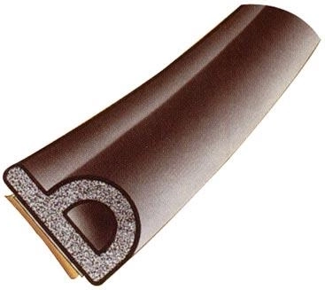 Lango sandarinimo tarpinė EPDM P 9 × 5,5 mm ruda 6 m Trelleborg