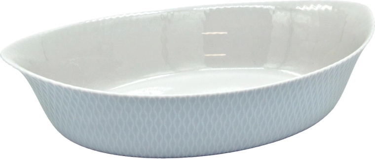 Ovali kepimo forma SMART CUISINE WAVY GRANIT 32 × 20 × 7,4 cm, pilka