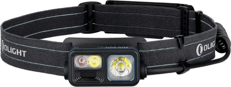 Olight Array 2S Midnight Blue Limited Edition galvos žibintas su įkraunamu akumuliatoriumi 3,6 V 2600 mAh
