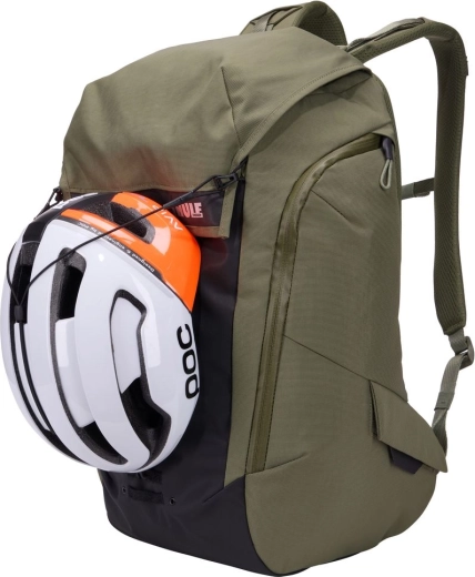 Helmet attachment and quick access to gear