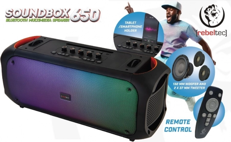Bluetooth garsiakalbis RebelTec SoundBox 650