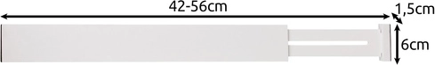 Teleskopinis ilgis 42–56 cm