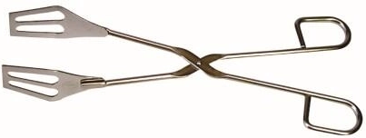 Nerūdijančio plieno serviravimo žnyplės 23 cm