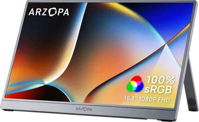 Arzopa Z1C portable monitor 16.1" Full HD 144 Hz IPS (gray)