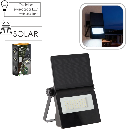 Solar LED Wall Light with Motion Sensor
