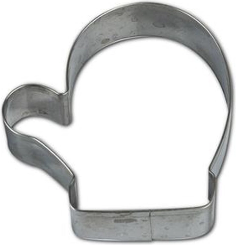 Cookie Cutter – Mitten, 7–8 cm, Silver