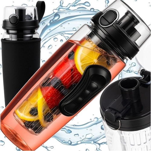 Trizand sportinis vandens butelis su infuzoriumi 1 l