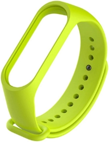 Silikoninis dirželis, skirtas XIAOMI MI BAND 3/4 – laimo spalvos