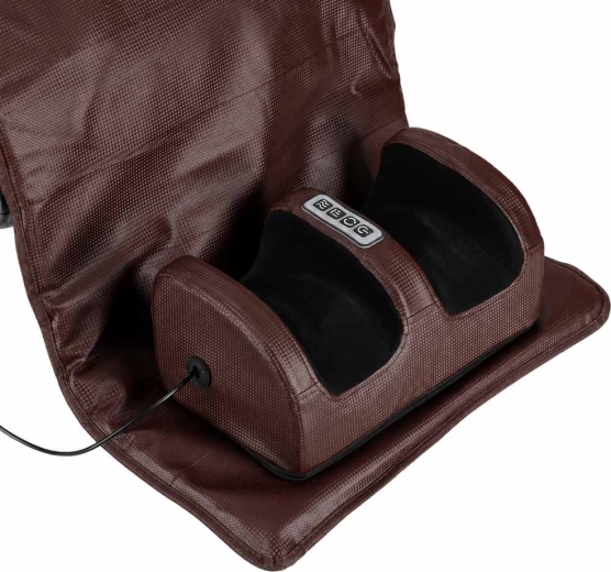 Shiatsu pillow and foot massager included in the set