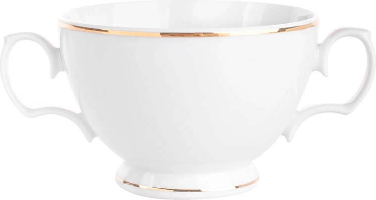 MariaPaula Klasyka Gold Line bouillon cup 350 ml
