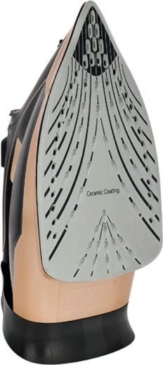 Ceramic soleplate for smooth glide