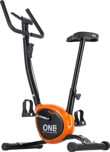Mechaninis treniruoklis ONE FITNESS RW3011 juodai–oranžinis
