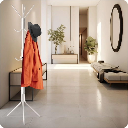 Practical hanging for clothes and accessories
