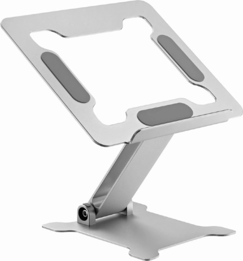 15.6" foldable silver laptop stand