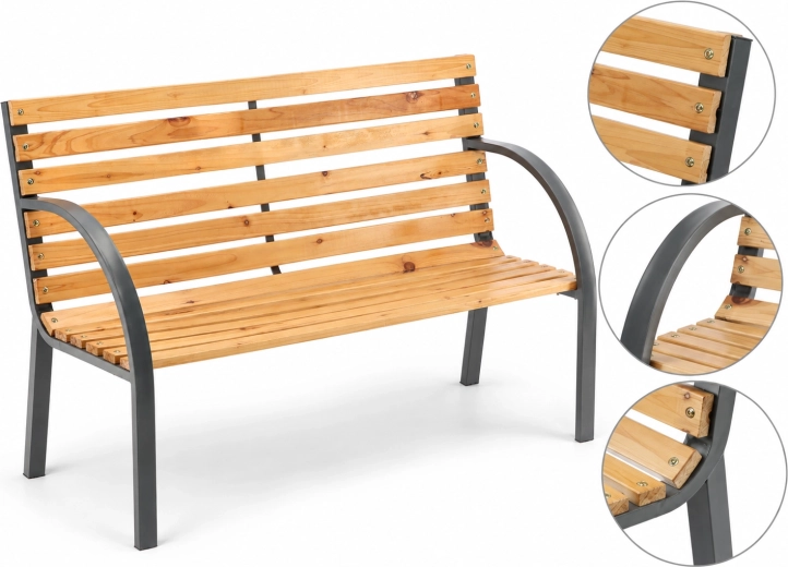 Natural wood with impregnated protection