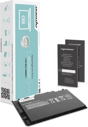 BT04XL Battery for HP EliteBook Folio 9470m/9480m 3500 mAh (52 Wh) Movano