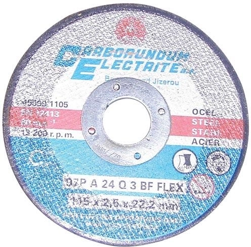 Cutting disc for steel and stainless steel 115 × 1.0 × 22.2 mm
