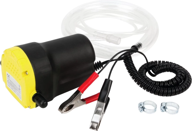 Mini elektrinis savaime įsiurbiantis siurblys alyvai ir dyzelinui Renew Force 12 V 60 W – 1 vnt.
