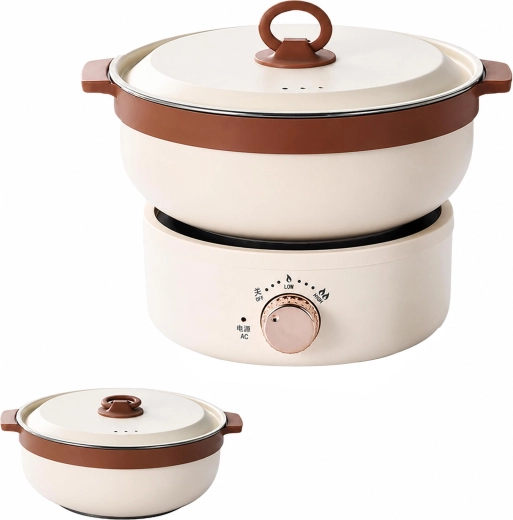 Portable multifunction electric pot, foldable, 2.5 l, 700 W - 1 piece