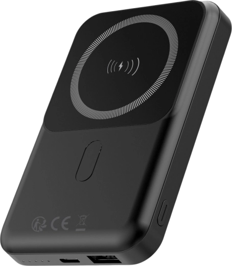 Forever wireless power bank MagSafe 10000 mAh, PD/QC 22.5 W, black
