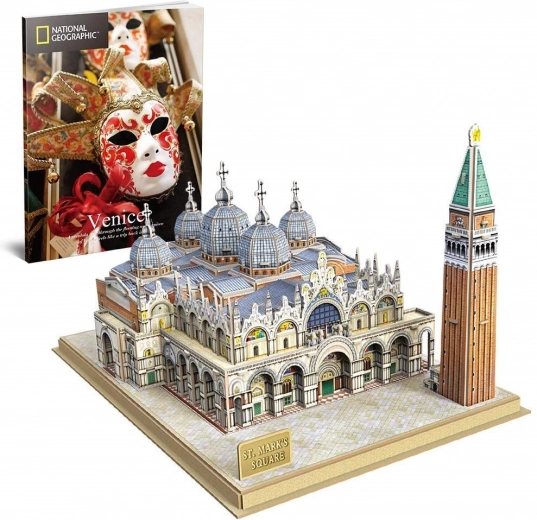 CUBICFUN 3D Puzzle National Geographic: St. Mark’s Square – 107 pieces